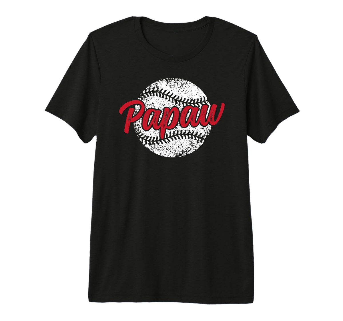 Mens Papaw Proud Baseball Papaw T-Shirt - Trendy Graphic Men Women