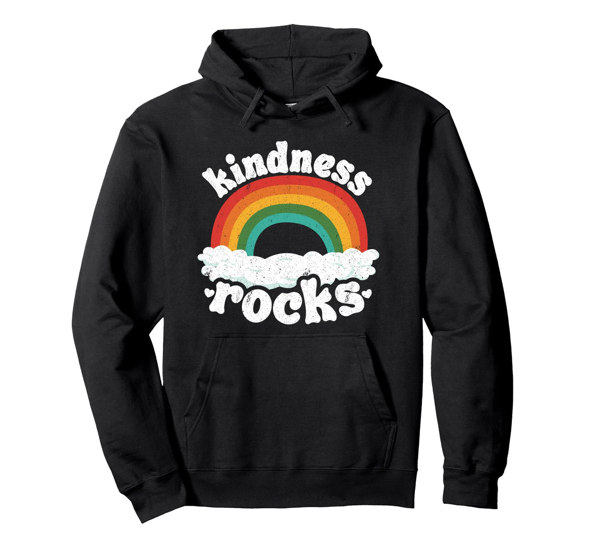 Hippie Teacher Anti Bullying Rainbow Hoodie - Graphic Print Men Women