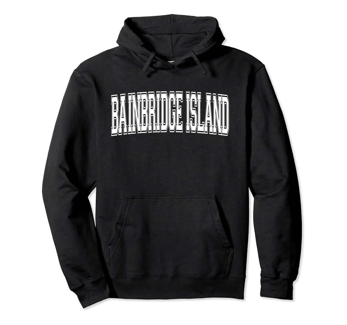 Bainbridge Island Wa Washington Sports Hoodie - Unique Graphic Men Women
