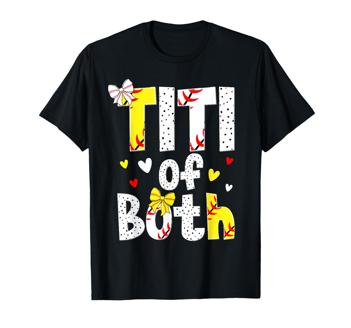 Titi Both Proud Softball Baseball Titi T-Shirt - Streetwear Style Unisex