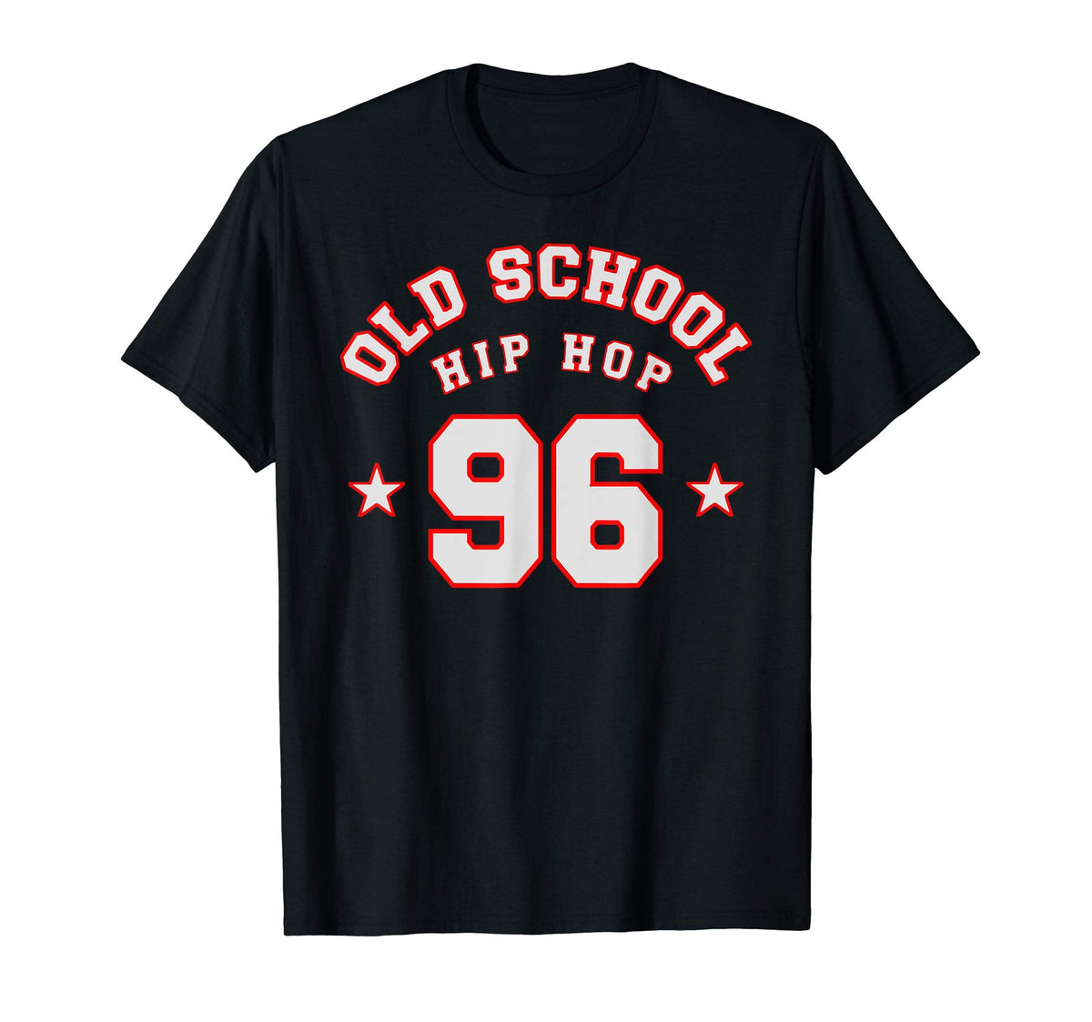 Old School Hip Hop 96 80S 90S Sports T-Shirt - Minimalist Print Unisex