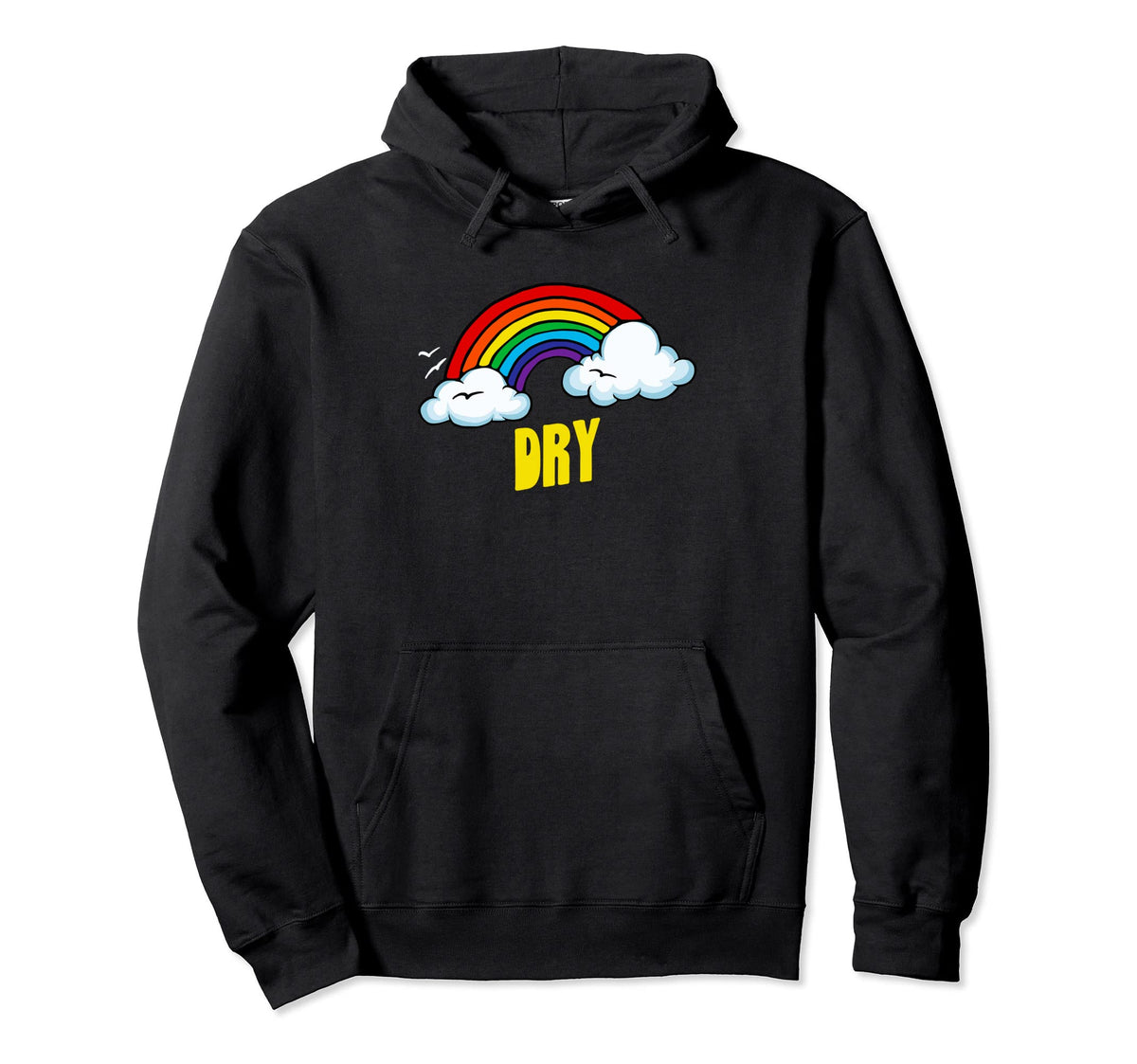 Dry Funny Sarcastic 80S Rainbow Hoodie - Streetwear Style Men Women