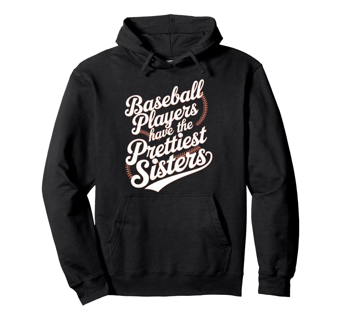 Baseball Sibling Baseball Players Hoodie - Casual Everyday Wear Men Women