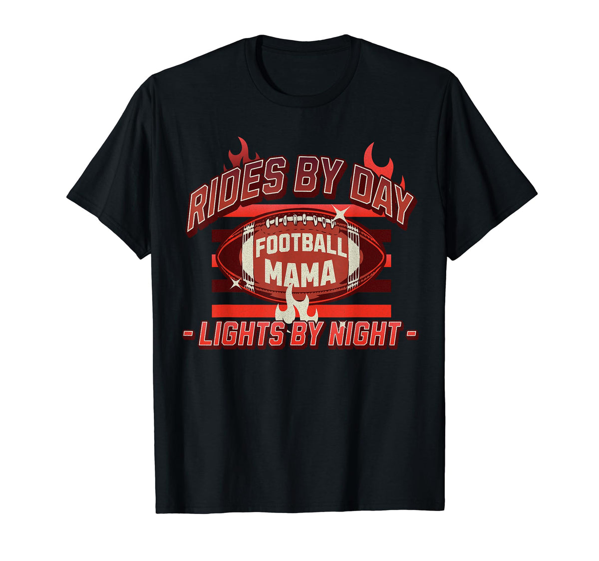 Football Mama Mothers Day Mom Player T-Shirt - Unique Graphic Men Women