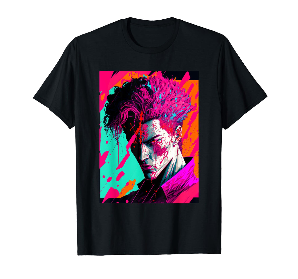 Chaotic Evil Japanese Vaporwave T-Shirt - Streetwear Style Men Women