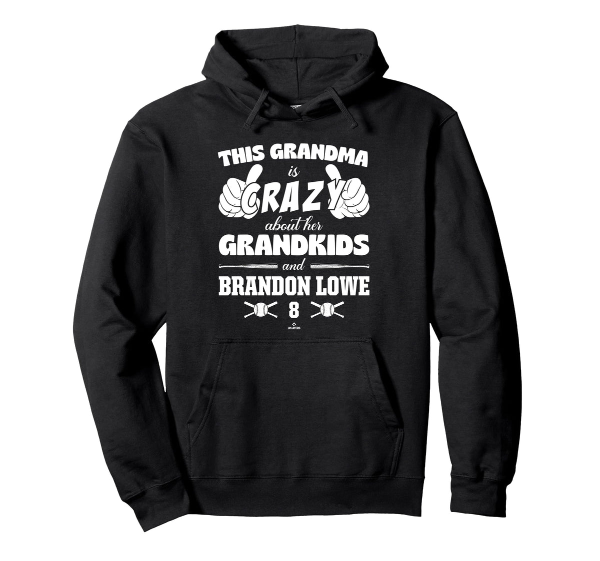 Grandma Crazy Brandon Lowe Tampa Bay Hoodie - Minimalist Print for Adults