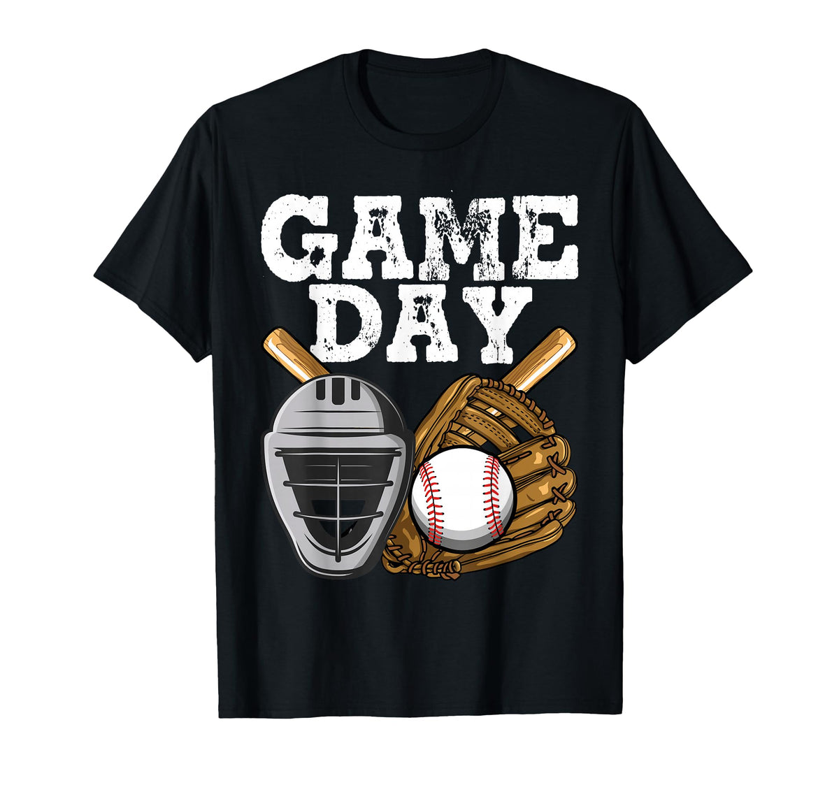 Game Day Baseball Softball Heart Love T-Shirt - Streetwear Style Unisex