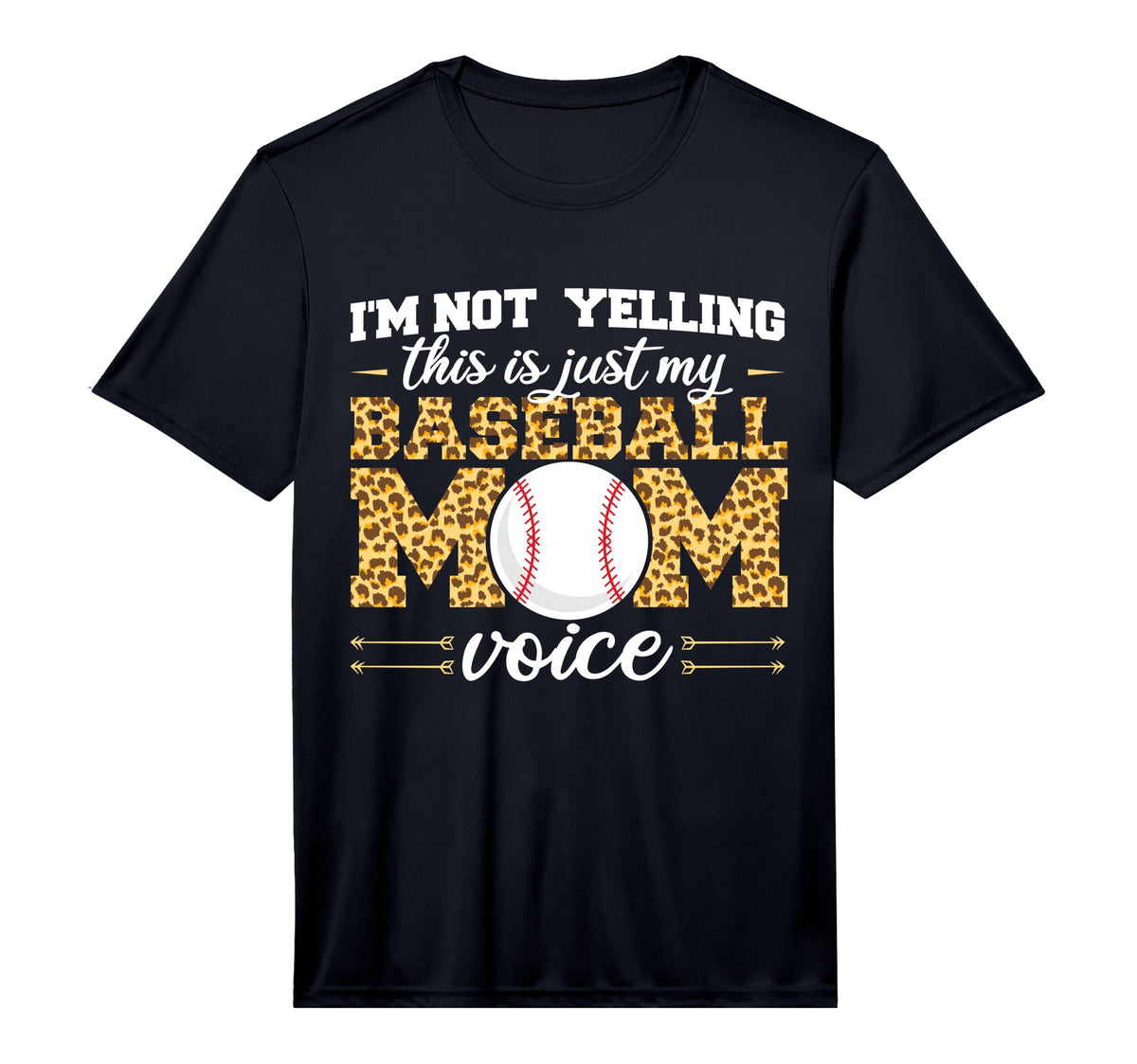 Mens Im Not Yelling This Is Just My T-Shirt - Minimalist Print for Adults