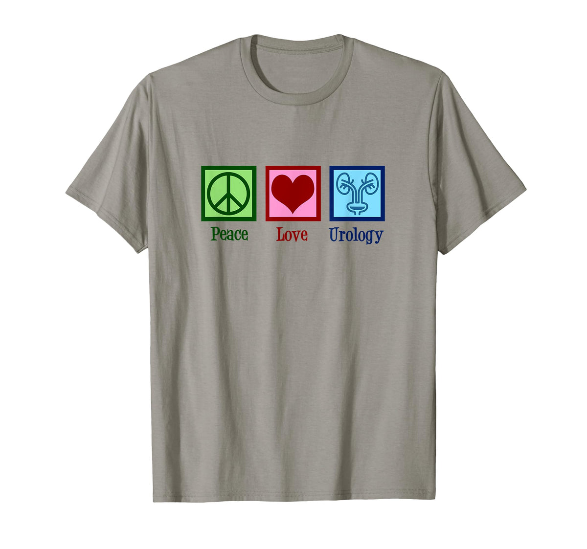 Urologist Peace Love Urology T-Shirt - Streetwear Style Unisex