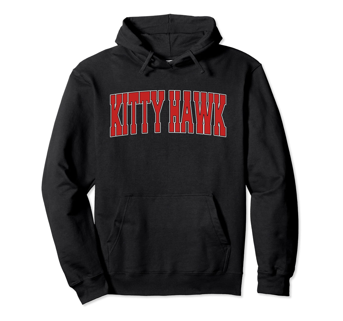 Kitty Hawk Nc North Carolina Varsity Hoodie - Streetwear Style Men Women