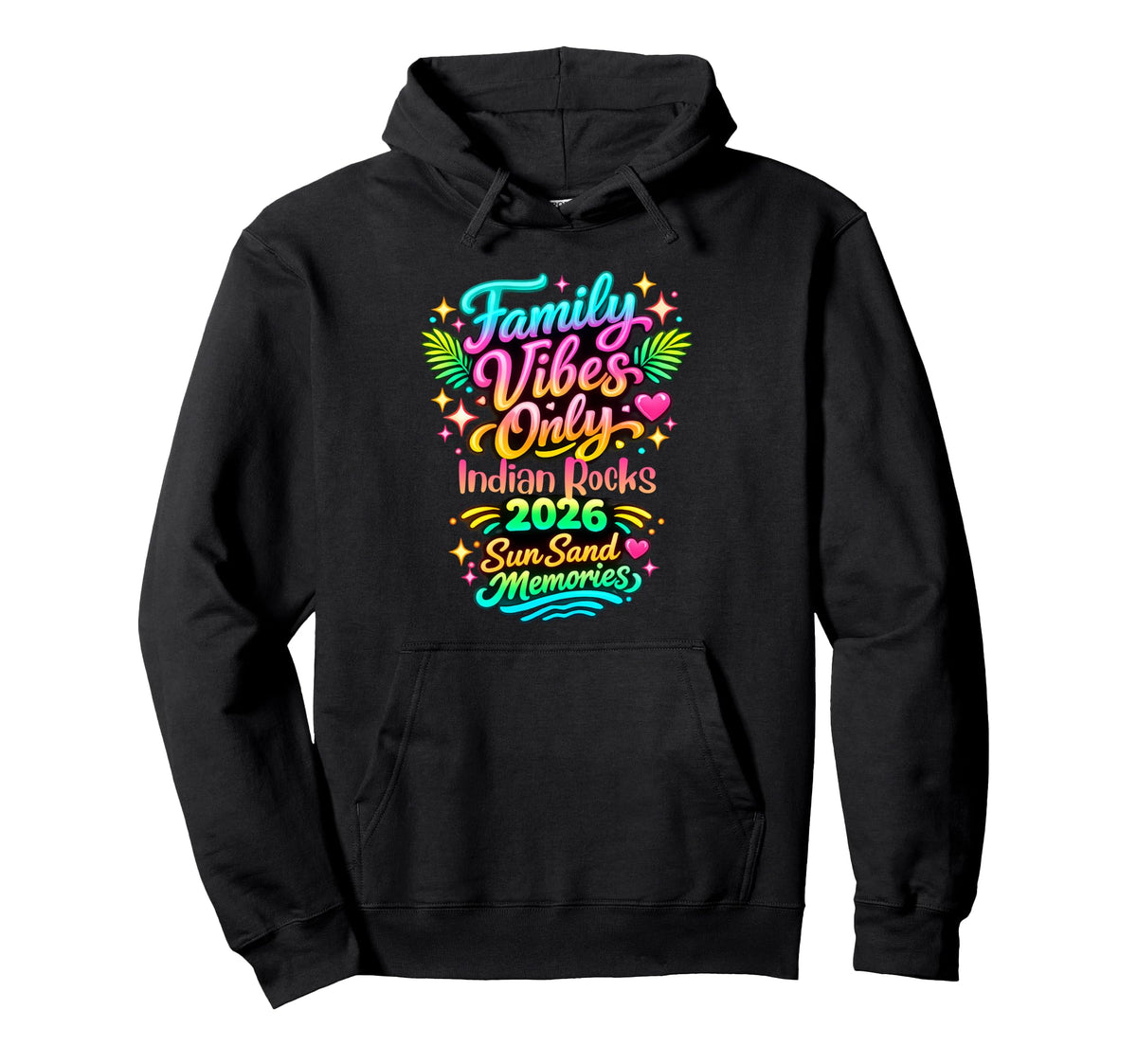 Family Vibes Only Indian Rocks Hoodie - Aesthetic Graphic Men Women