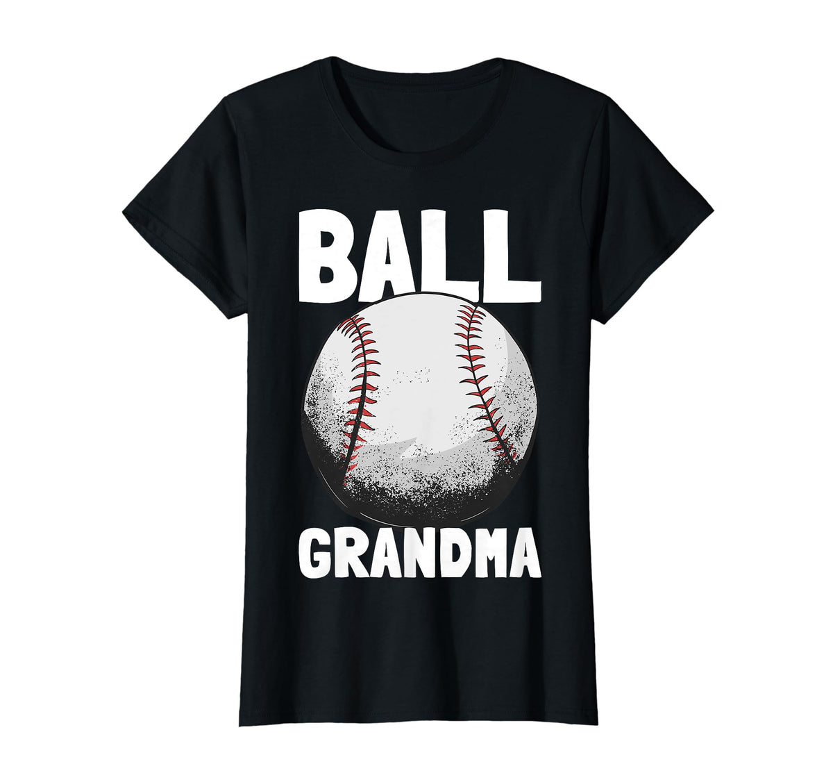 Baseball Grandma Funny Baseball Fan Home T-Shirt - Graphic Print Men Women