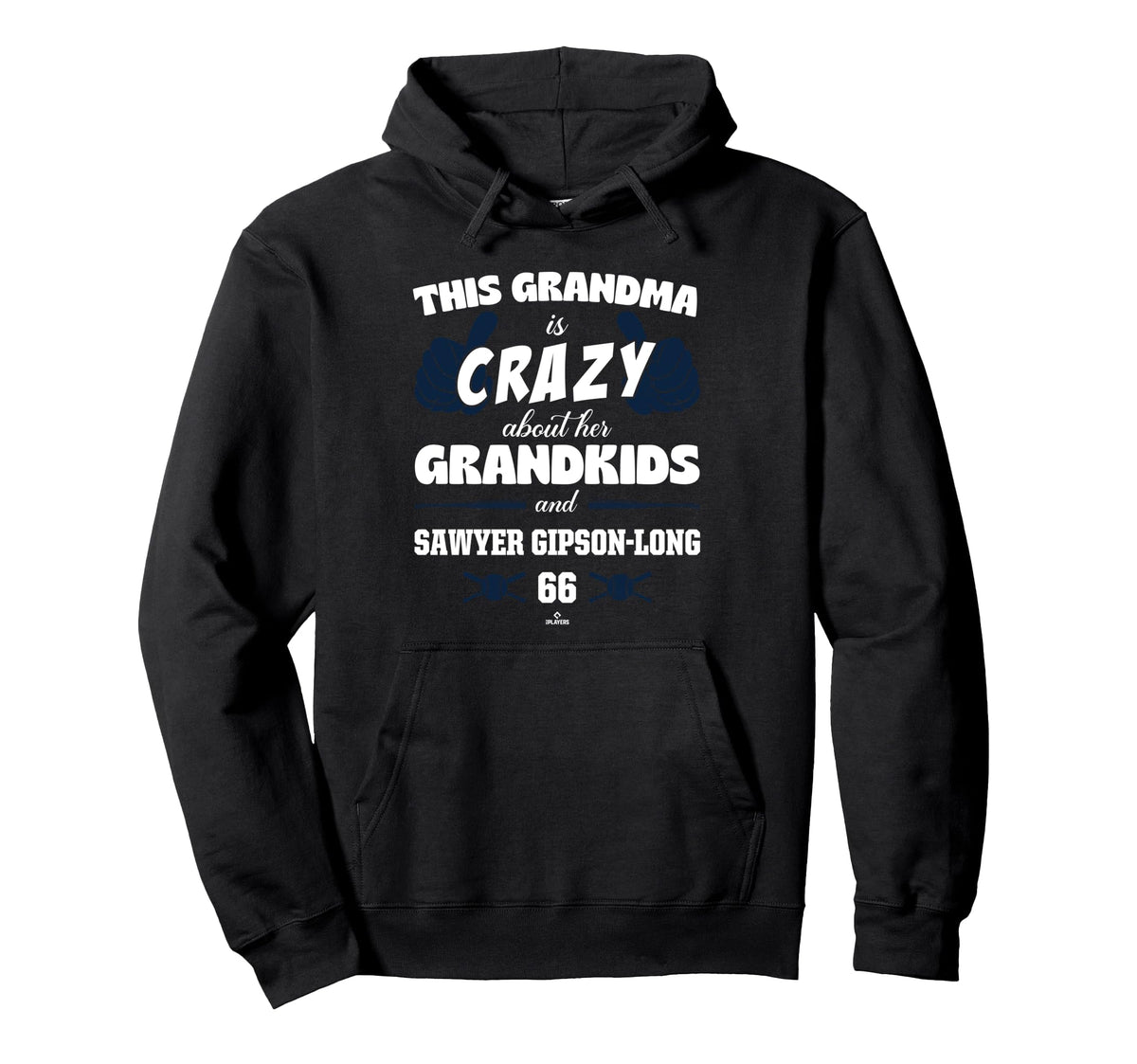 Grandma Crazy Sawyer Gipson Long Hoodie - Minimalist Print Men Women