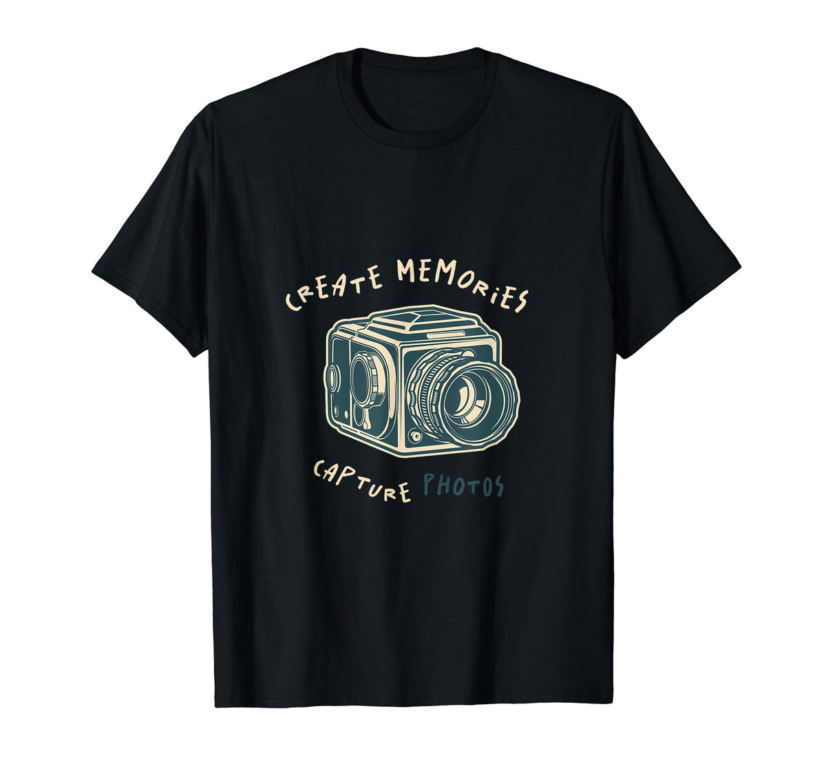 Photography Camera Snap Photo T-Shirt - Casual Everyday Wear Men Women