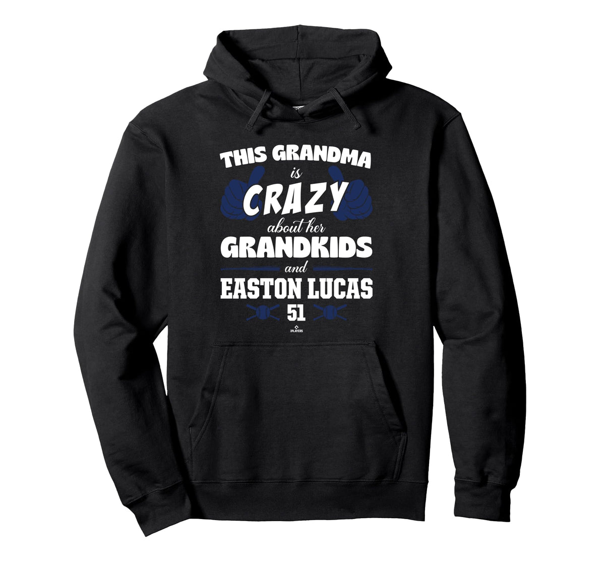Grandma Crazy Easton Lucas Toronto Hoodie - Minimalist Print Men Women