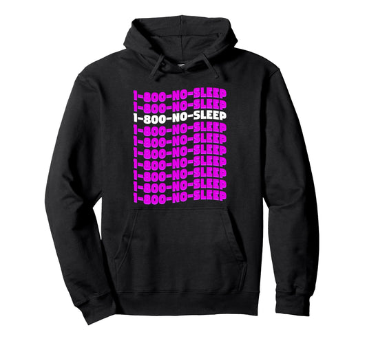 1 800 No Sleep Vaporwave Hoodie - Trendy Graphic for Adults