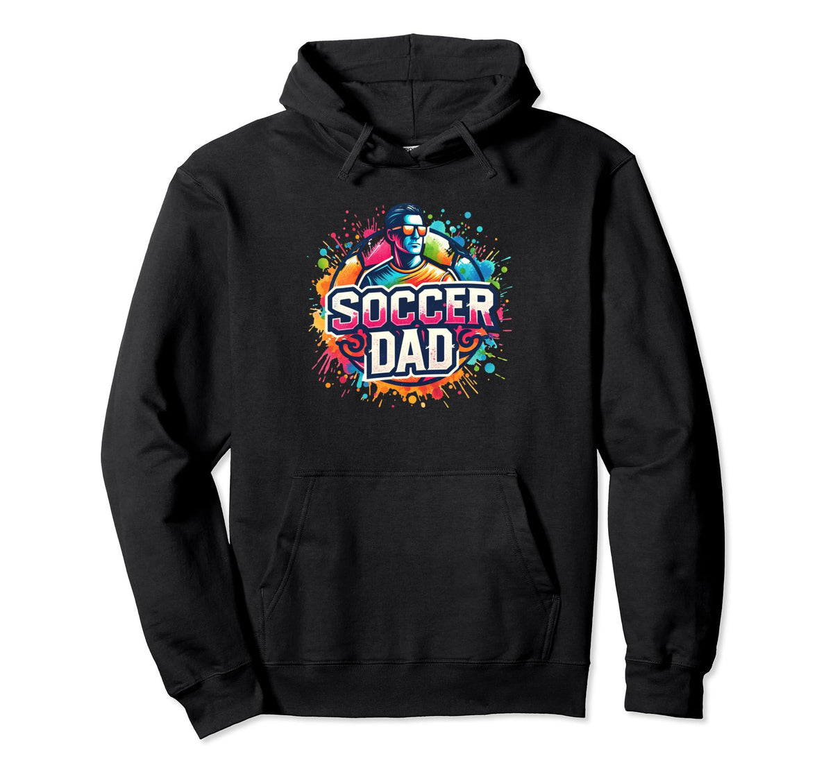 Soccer Dad Father Daddy Soccer Hoodie - Casual Everyday Wear for Adults