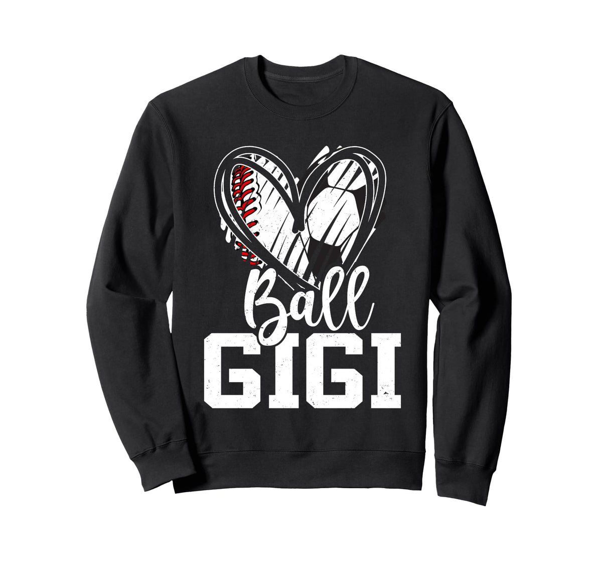 Ball Gigi Baseball Soccer Grandma Sweatshirt - Streetwear Style for Adults