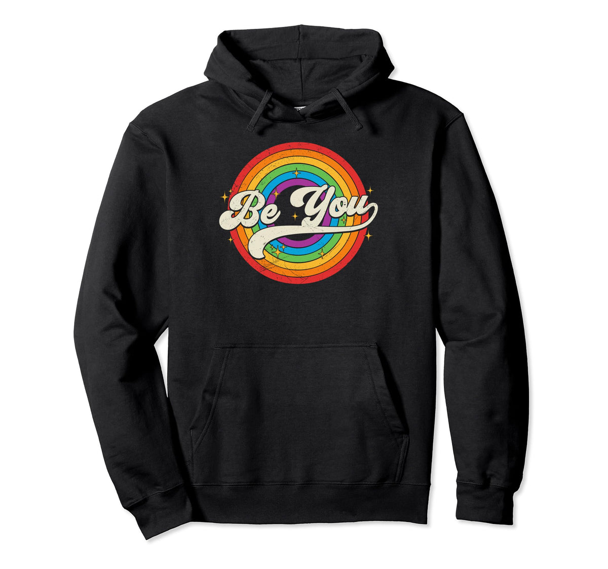Be You Pride Lgbtq Gay Lgbt Ally Rainbow Hoodie - Unique Graphic Unisex