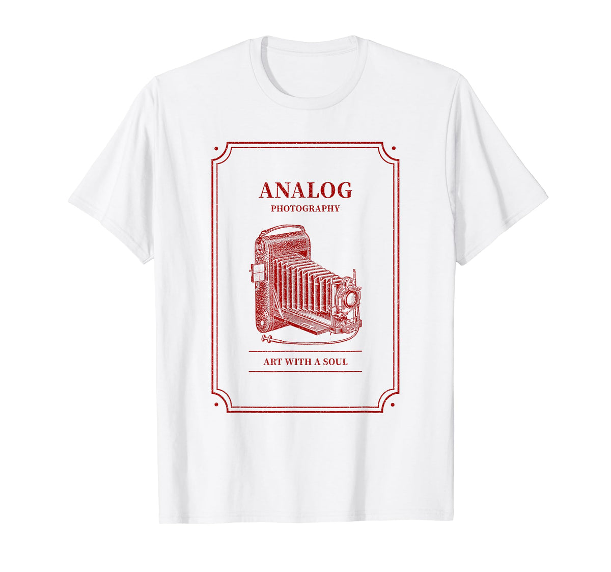 Analog Photography Art Soul T-Shirt - Casual Everyday Wear for Adults
