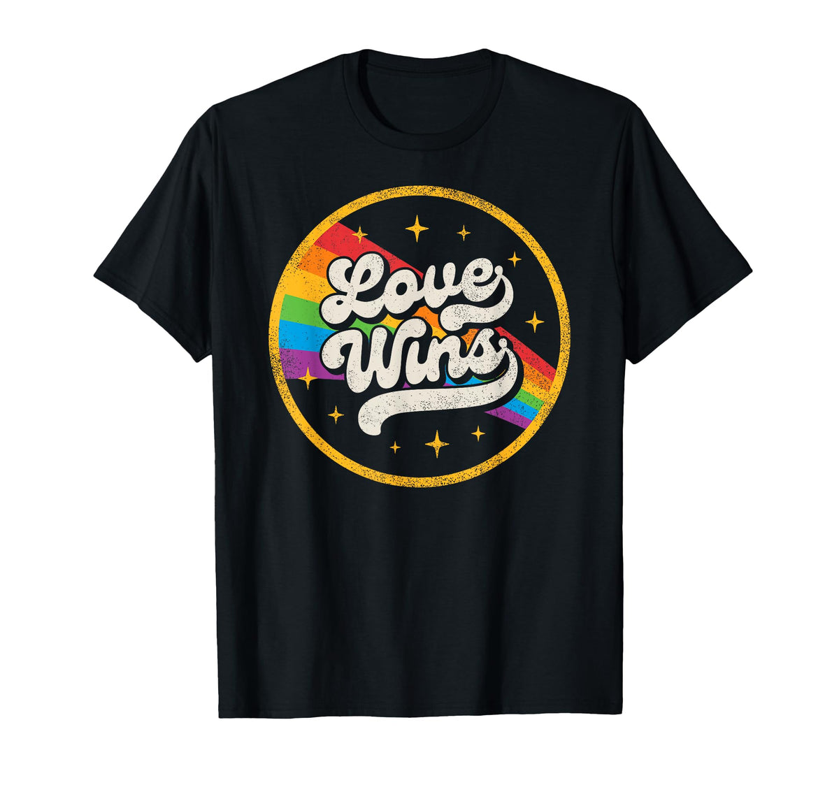 Lgbtq Love Wins Gay Pride Lgbt Ally T-Shirt - Novelty Apparel Unisex