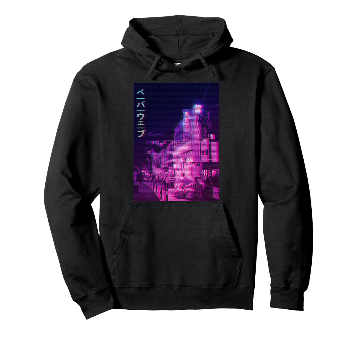 Aesthetic Vaporwave Japan 80S 90S Hoodie - Casual Everyday Wear Unisex