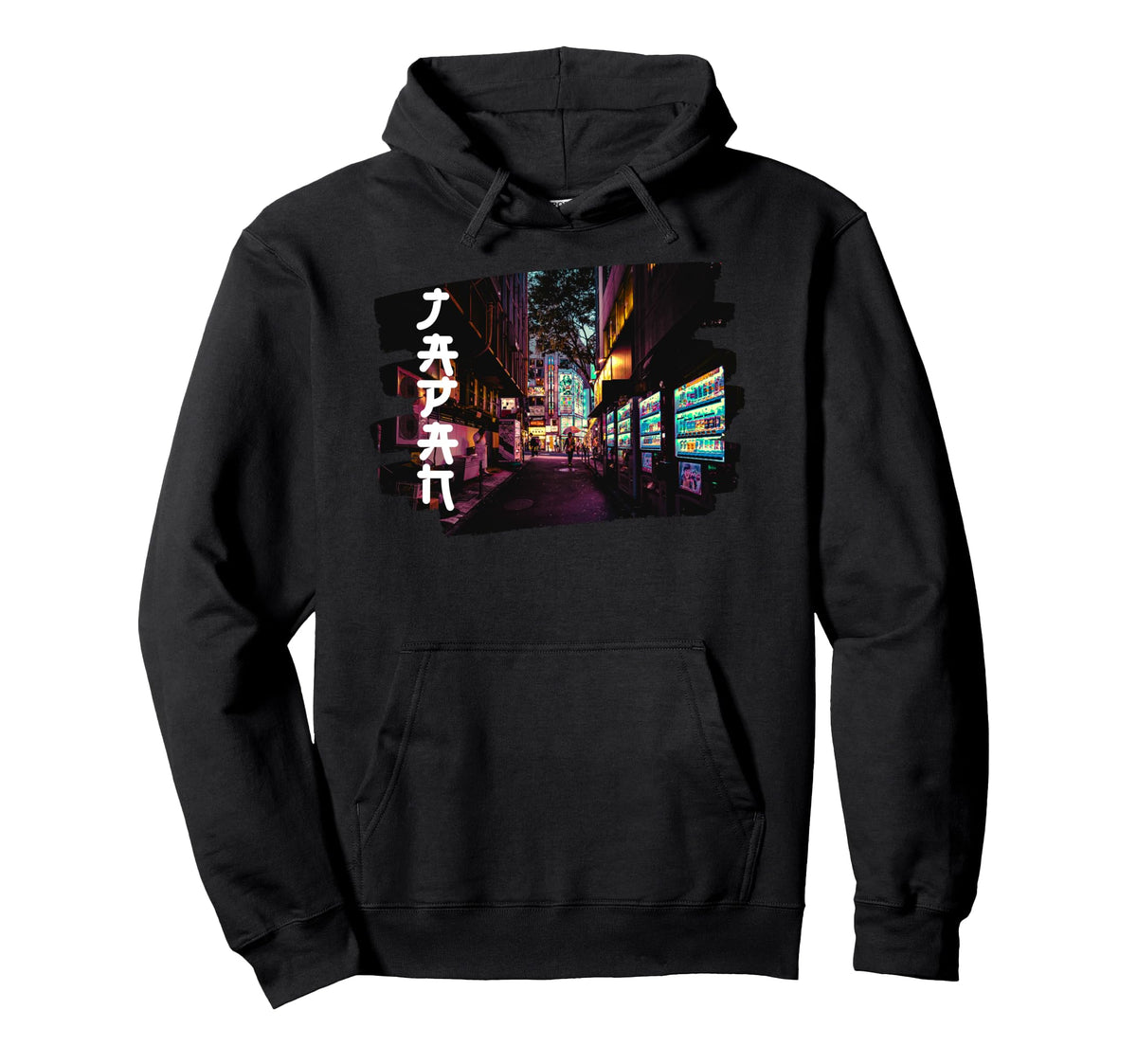 Aesthetic Tokyo Street Art Vaporwave Hoodie - Aesthetic Graphic Unisex