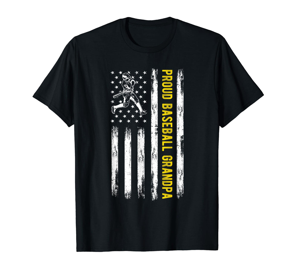 Proud Baseball Grandpa Family Team T-Shirt - Trendy Graphic for Adults