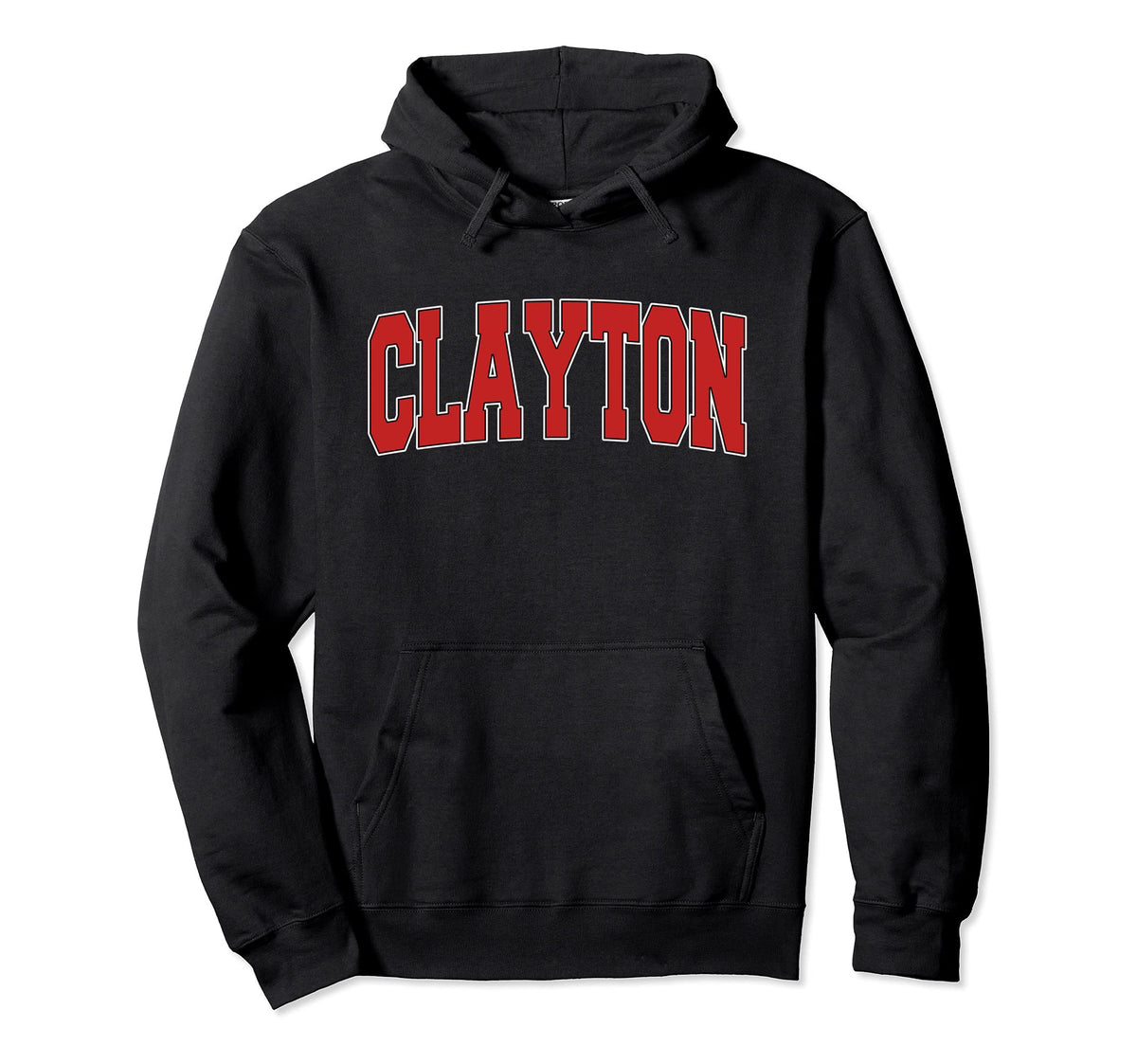 Clayton Ca California Varsity Usa Sports Hoodie - Trendy Graphic Unisex