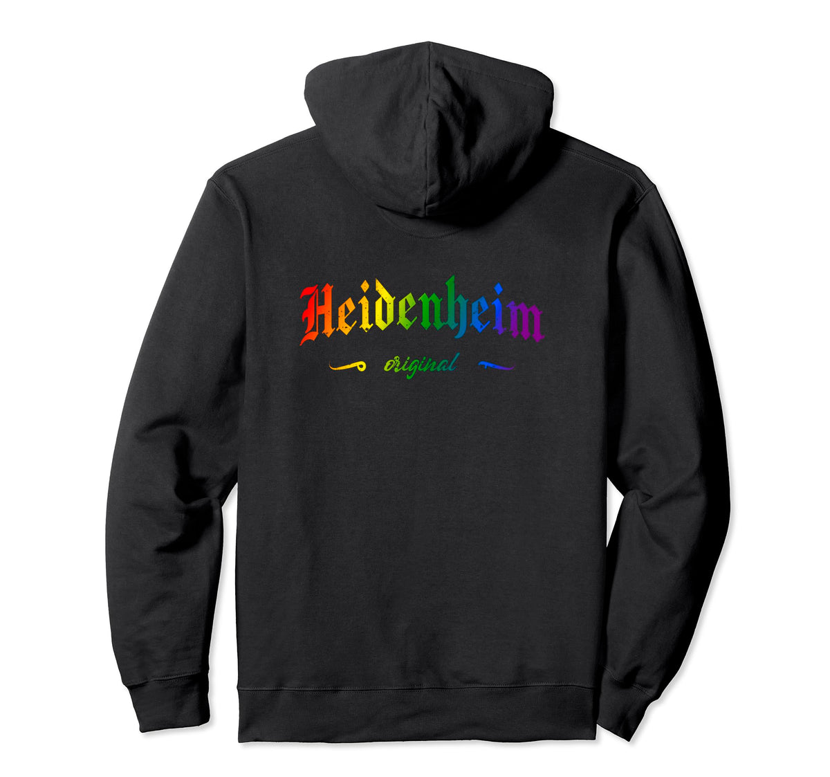 Heidenheim Lgbtqai Rainbow Hoodie - Custom Art Print Men Women