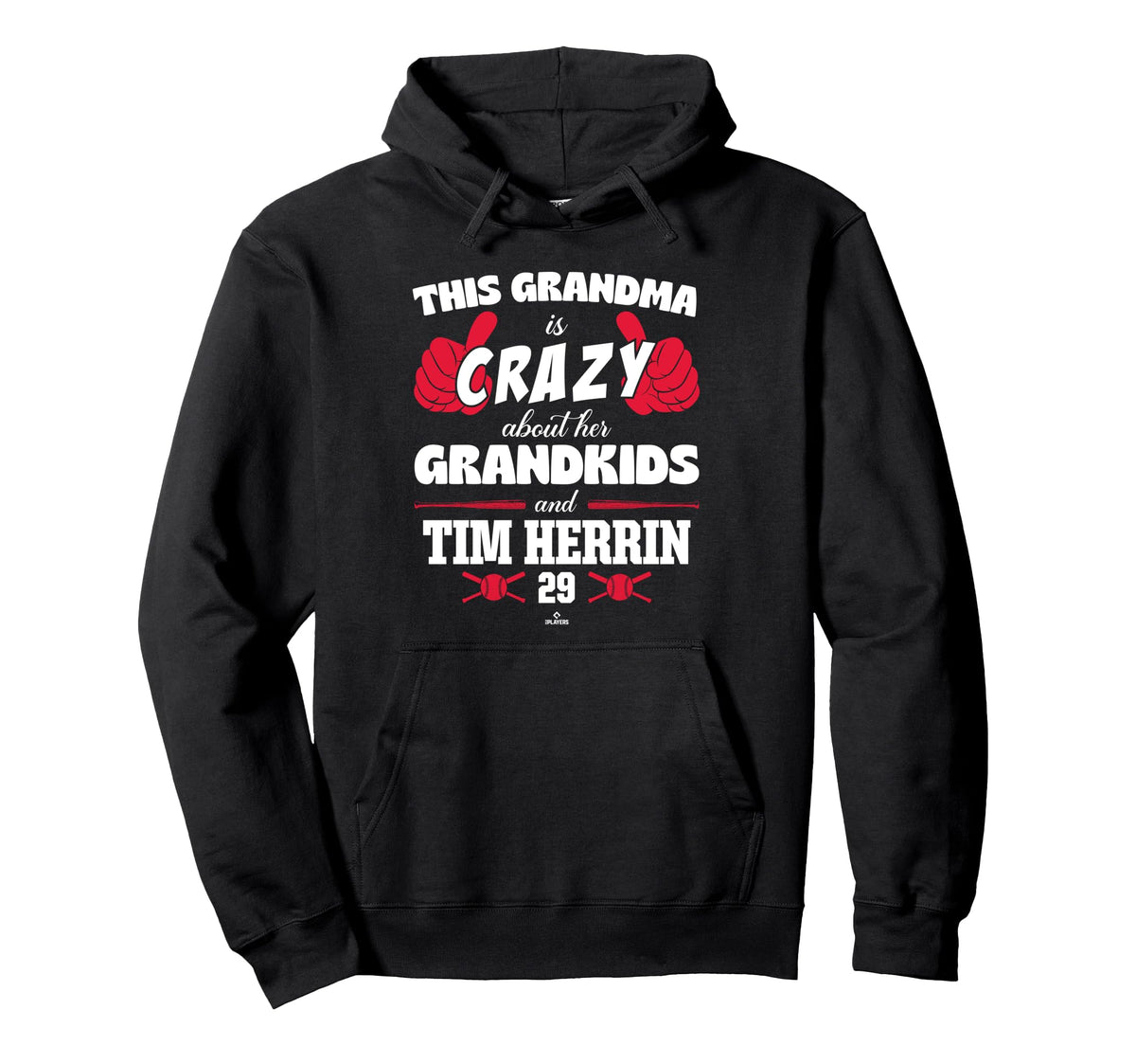 Grandma Crazy Tim Herrin Cleveland Hoodie - Casual Everyday Wear Unisex