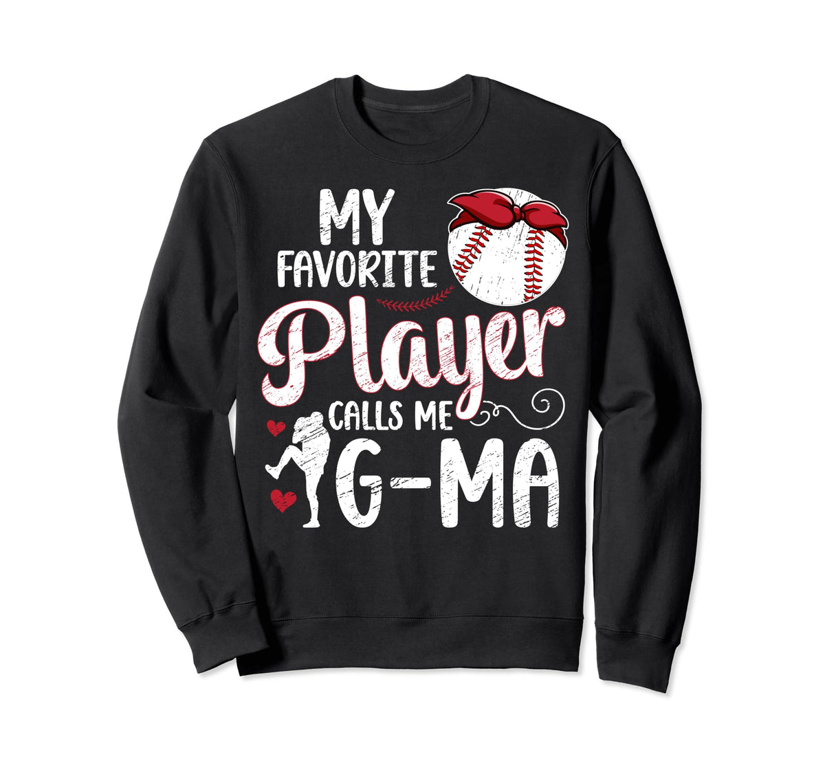 My Favorite Baseball Player G Ma Sweatshirt - Streetwear Style for Adults
