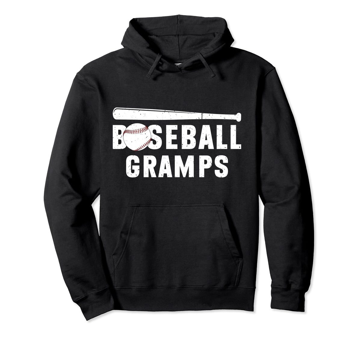Baseball Gramps Best Grandpa Hoodie - Casual Everyday Wear for Adults