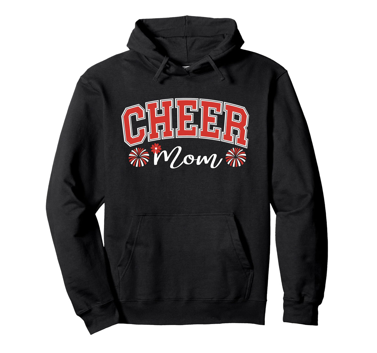 Football Cheer Mom Game Day Hoodie - Custom Art Print Men Women