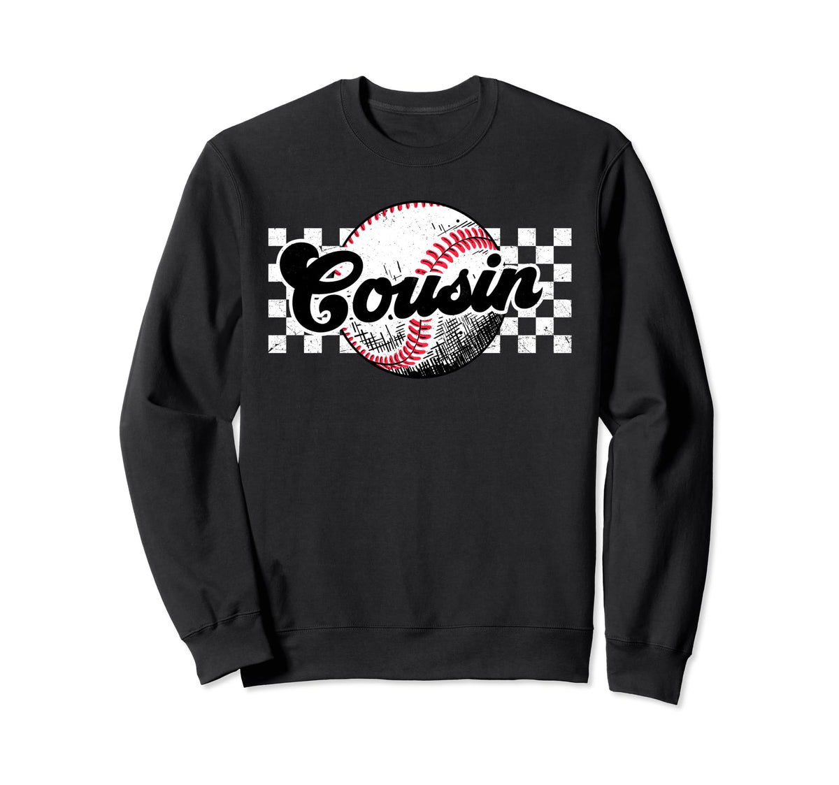 Baseball Cousin T Ball Cousin Sweatshirt - Streetwear Style Men Women