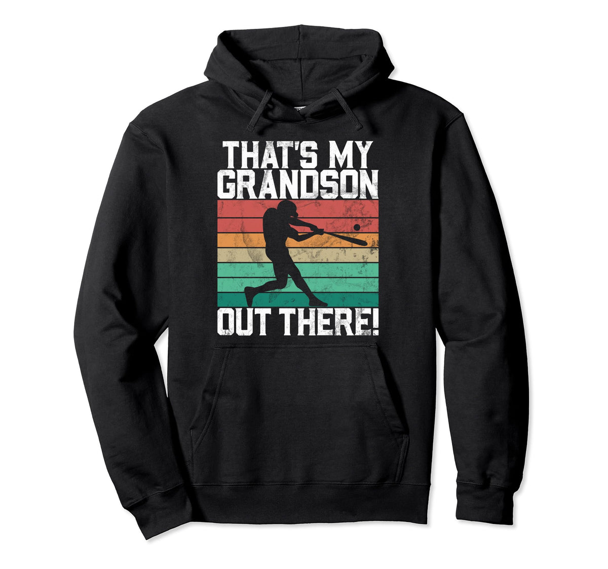 Thats My Grandson Out There Grandpa Hoodie - Novelty Apparel Men Women