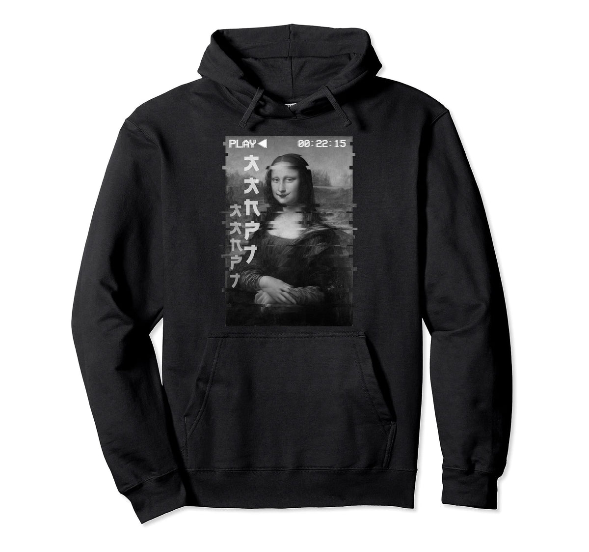 Japanese Glitch Art Vaporwave Aesthetic Hoodie - Novelty Apparel Men Women