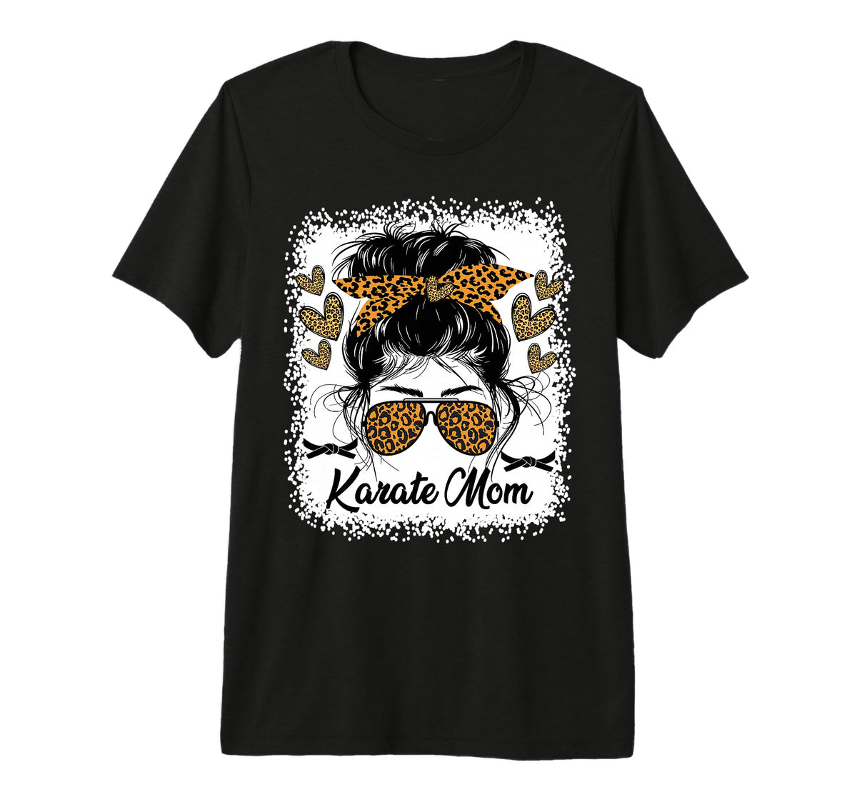Karate Mom Martial Art Stylish Sports T-Shirt - Minimalist Print Unisex