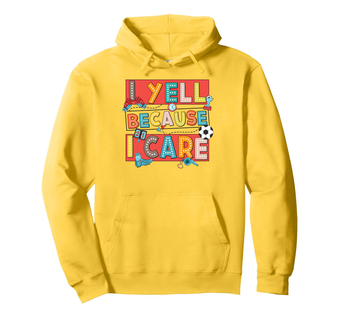 Soccer Mom Soccer Dad Biggest Fan I Hoodie - Trendy Graphic for Adults