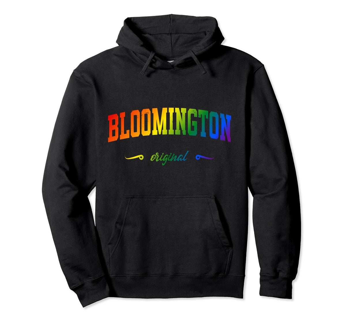 Bloomington Minnesota Lgbtqai Hoodie - Casual Everyday Wear Men Women