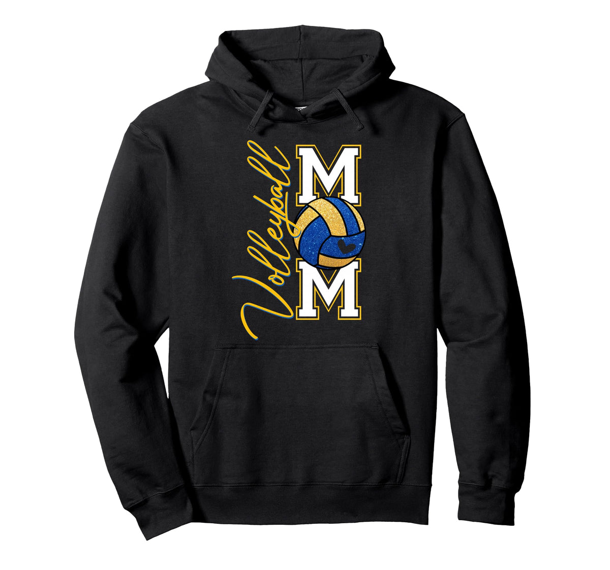 Volleyball Mom Sports Lover Gameday Hoodie - Fun Novelty Design Unisex