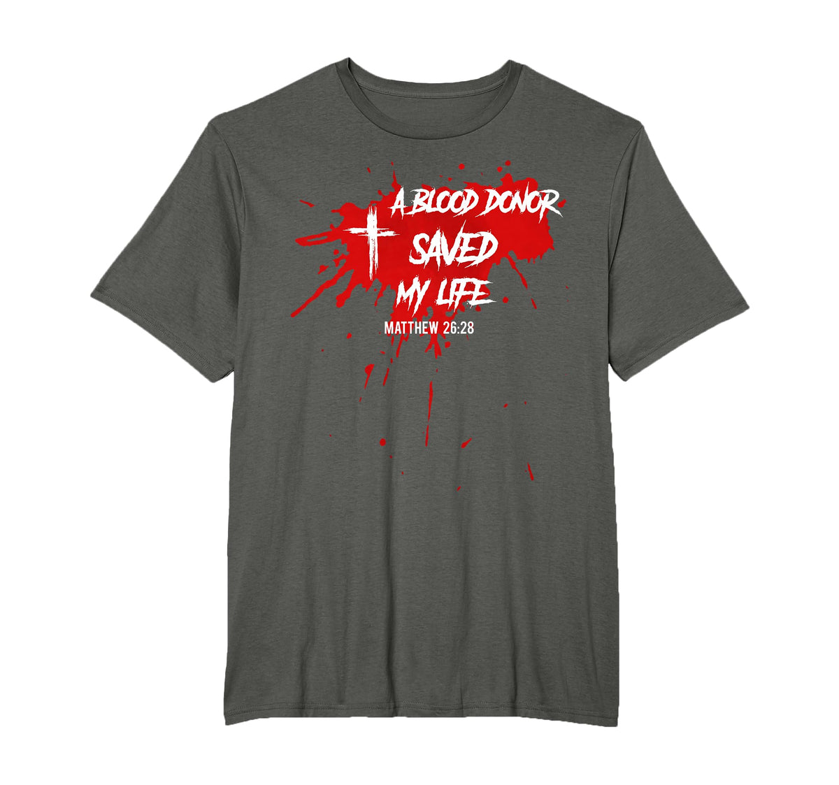 Blood Donor Saved My Life Christian T-Shirt - Aesthetic Graphic Men Women