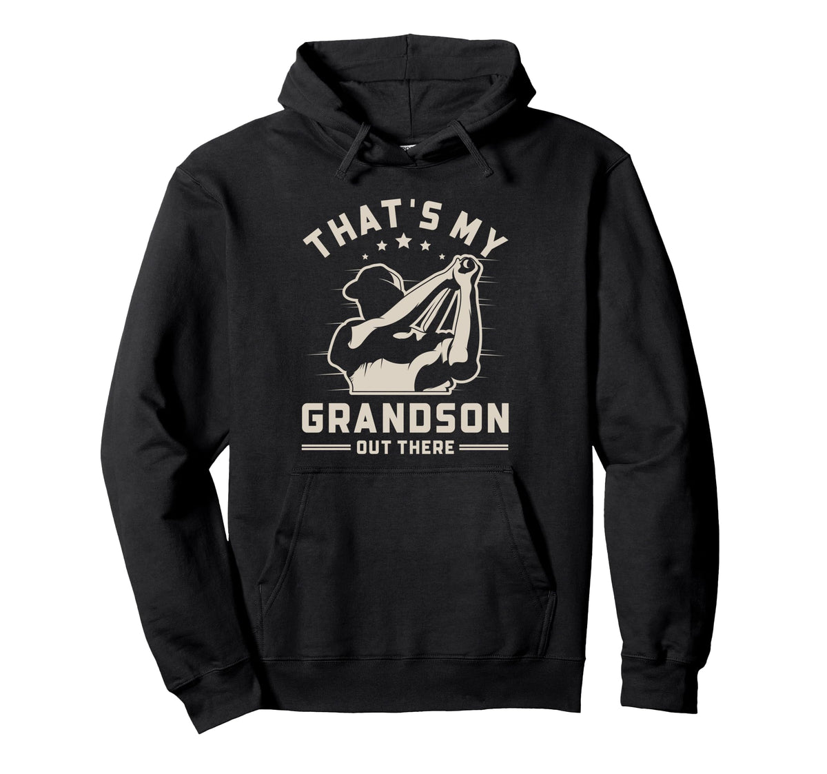 Thats My Grandson Out There Hoodie - Casual Everyday Wear Men Women