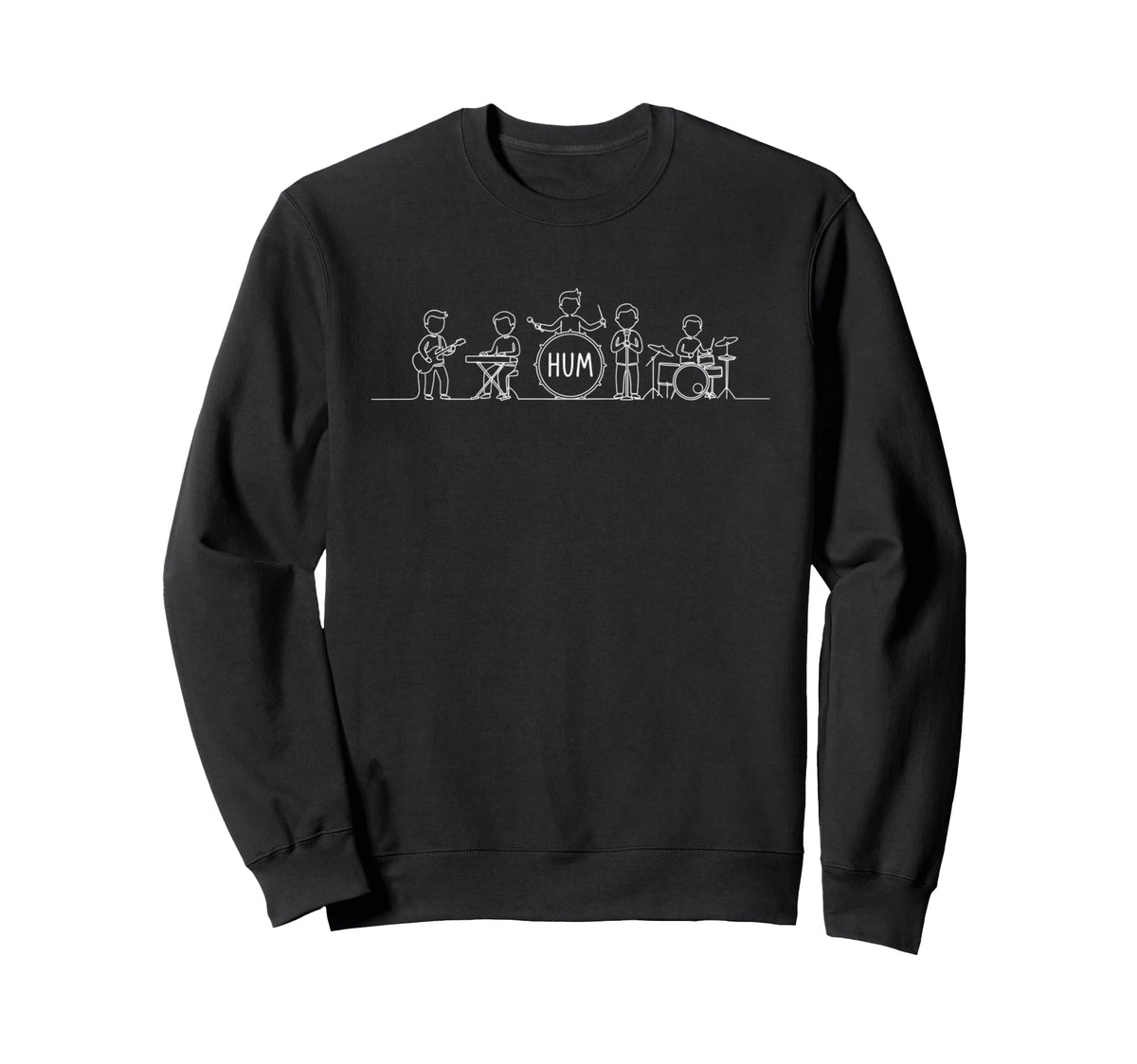 Hum Band Music Rock Pop Indie T-Shirt - Casual Everyday Wear Unisex