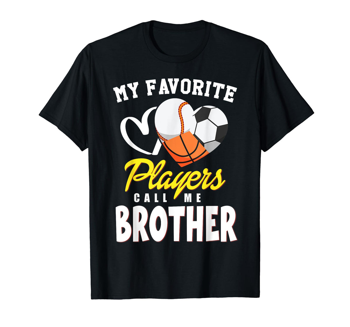 My Favorite Players Baseball Soccer T-Shirt - Aesthetic Graphic Men Women