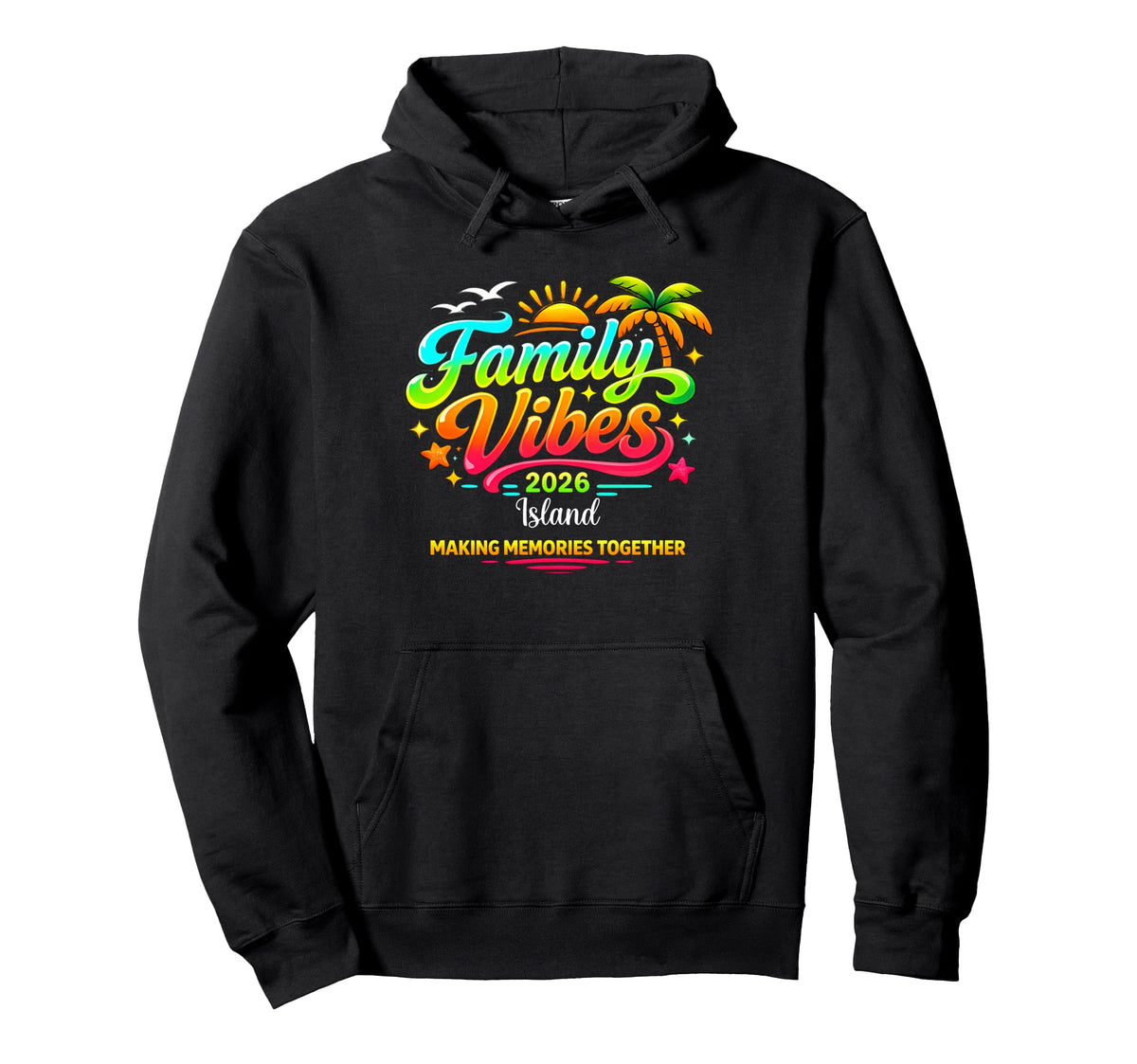 Family Vibes 2026 Indian Rocks Memories Hoodie - Fun Novelty Design Unisex