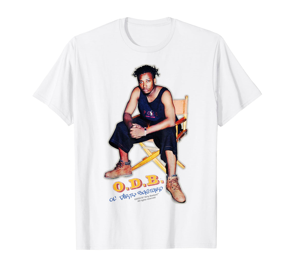 Odb Ol Dirty Ba Ard Portrait Hip Hop T-Shirt - Trendy Graphic Men Women