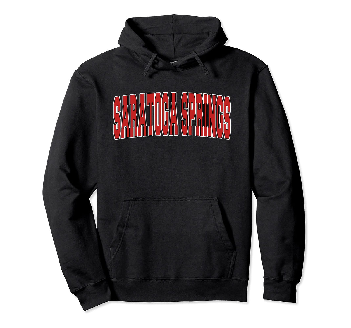 Saratoga Springs Ut Utah Varsity Hoodie - Fun Novelty Design for Adults