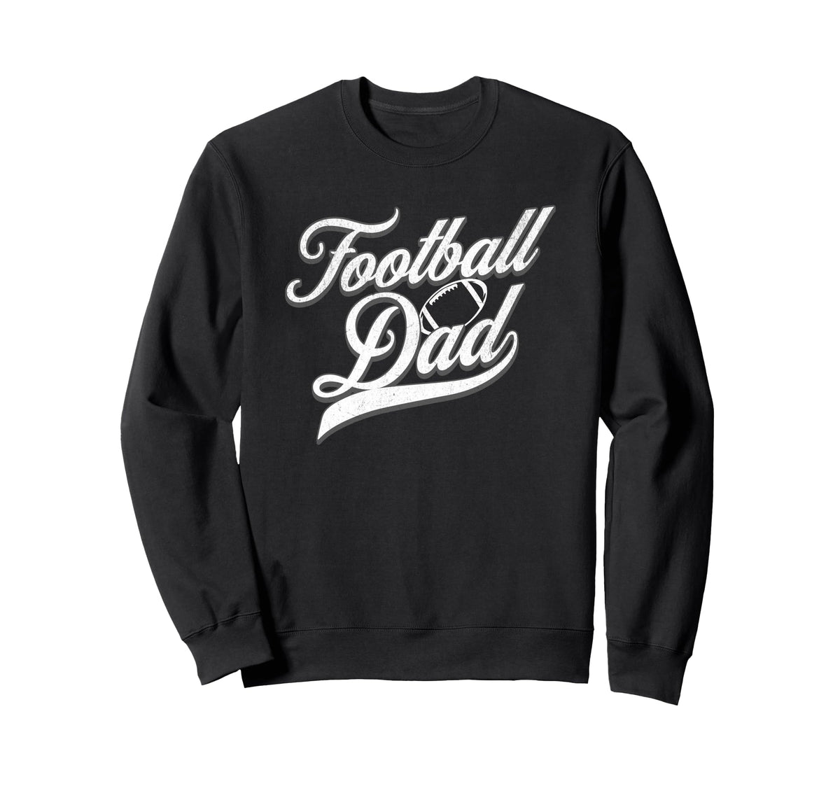 Football Dad American Football Sweatshirt - Minimalist Print Men Women