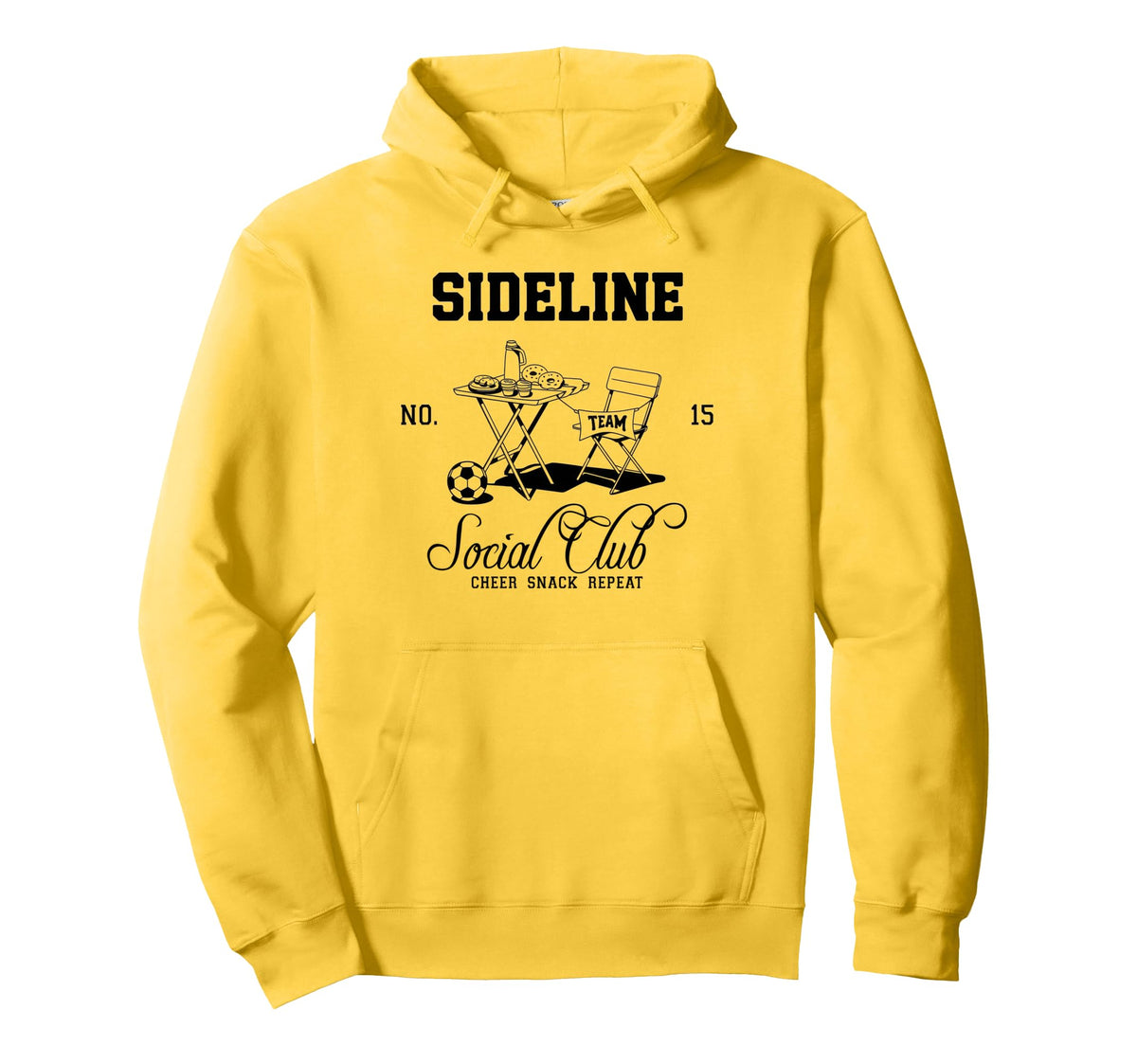 Sideline Social Club Soccer Mom Game Hoodie - Aesthetic Graphic Men Women